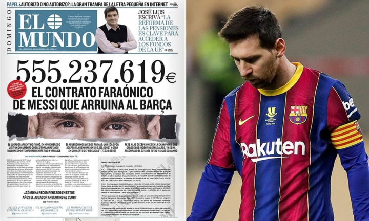 Hơn 555 triệu euro tại Barcelona khiến không ít người hâm mộ bất ngờ