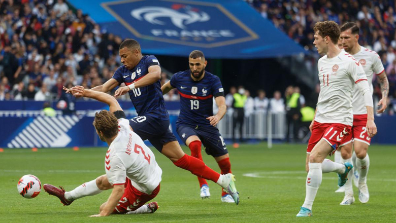 Pháp vs Đan Mạch lịch sử đối đầu tại mùa giải Nations League